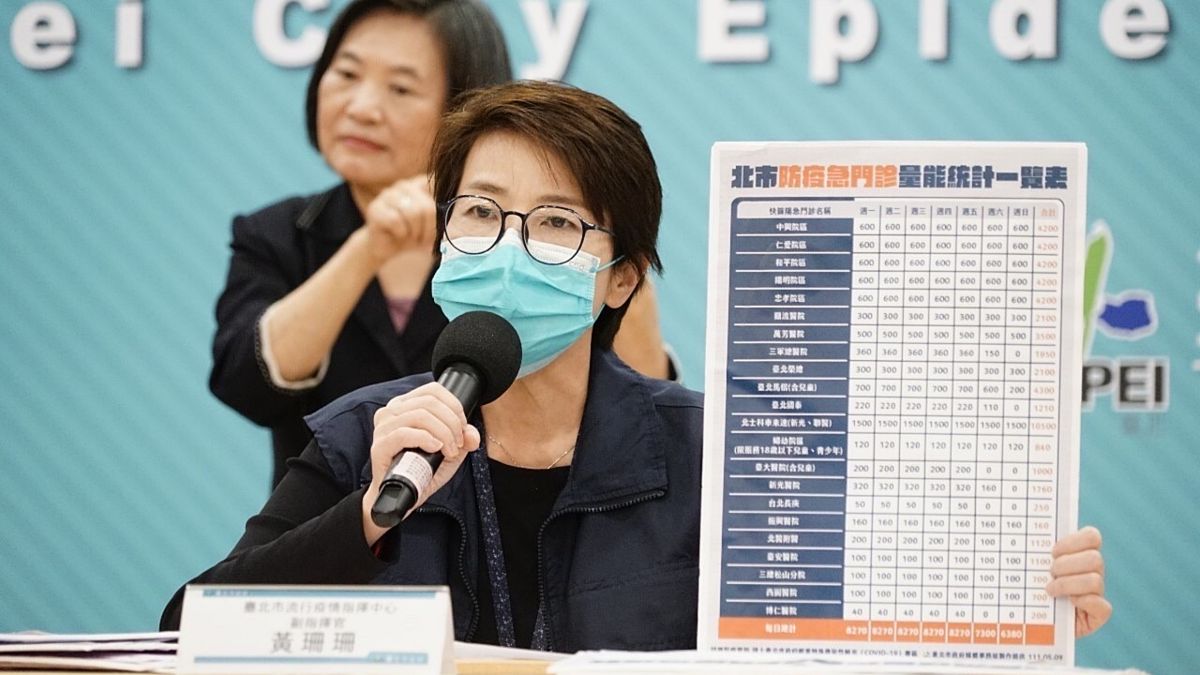 ▲台北市副市長黃珊珊9日宣布，即將在文山區的木柵捷運機場，開設台北市第二處車來速篩檢站。（圖／台北市政府提供）