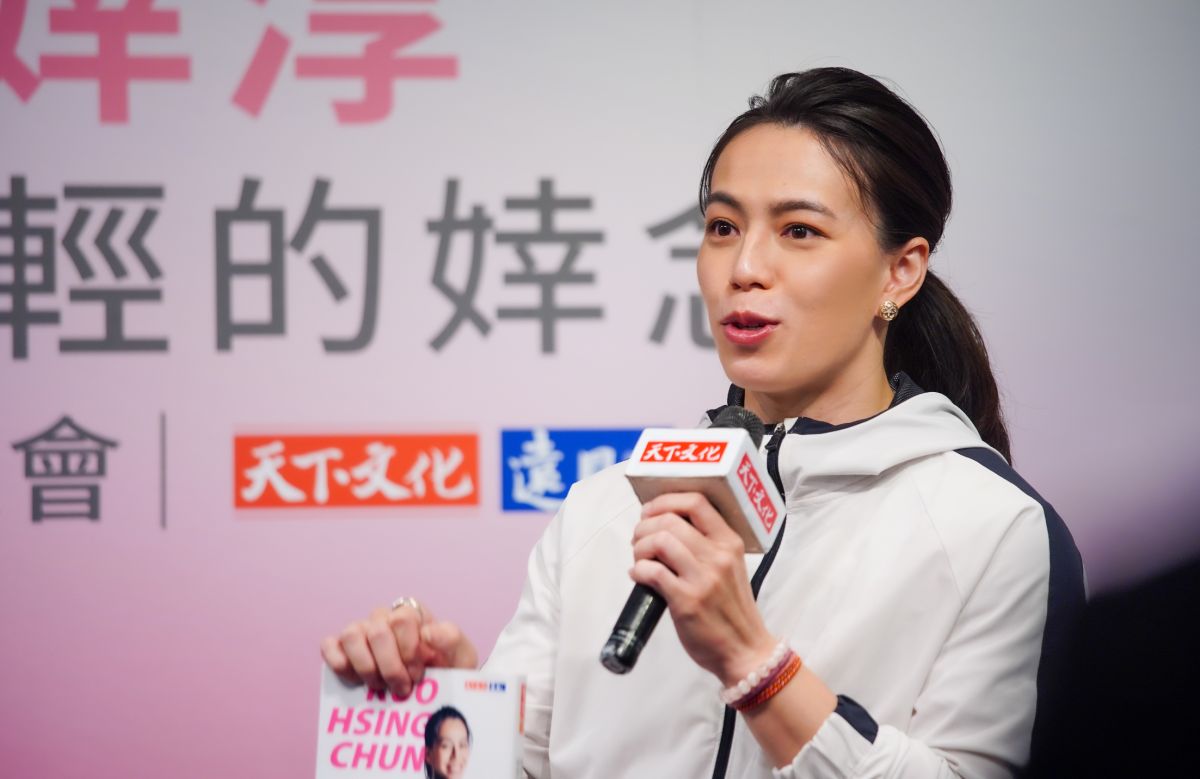 ▲奧運女神郭婞淳是《牛車來去》導演李岳峰心目中的台灣女性形象。（圖／天下文化提供）