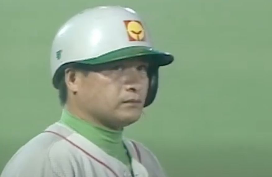 ▲興農牛隊時期的黃忠義。（圖／CPBLTV)