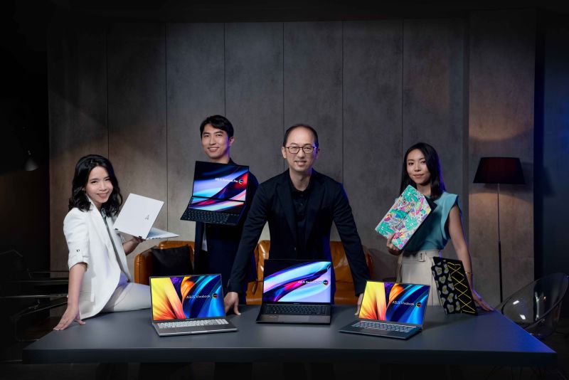 ▲華碩新品發表會推出輕薄高效能的Zenbook與具新潮生活風格的 Vivobook 全系列筆電。(圖/官方提供)