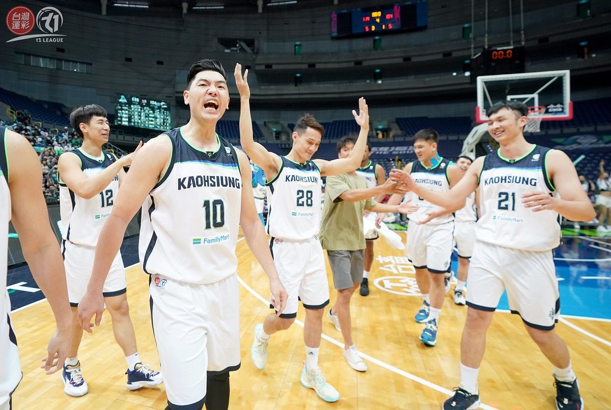 ▲例行賽龍頭高雄全家海神蓄勢待發，全力衝擊總冠軍。  （圖／台灣運彩xT1聯盟提供。）