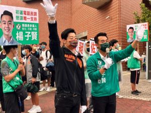 林昶佐力挺楊子賢 ▲