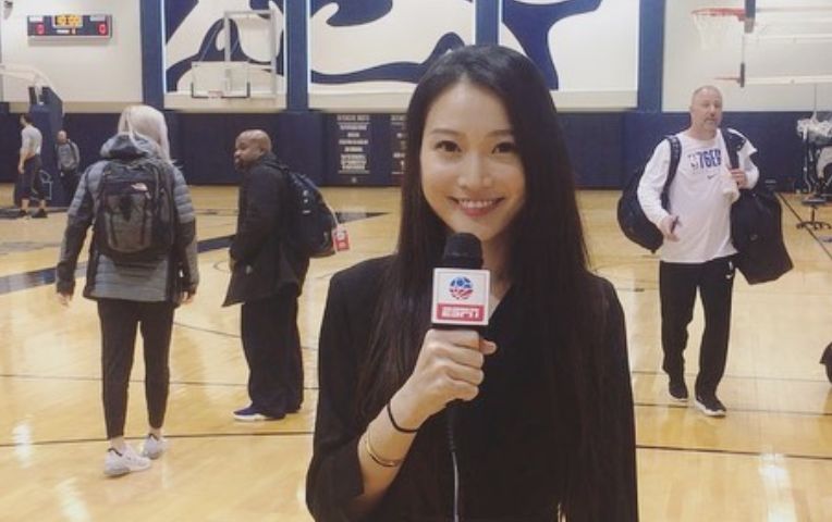 ▲ESPN場邊記者孟超。（圖／取自孟超IG)