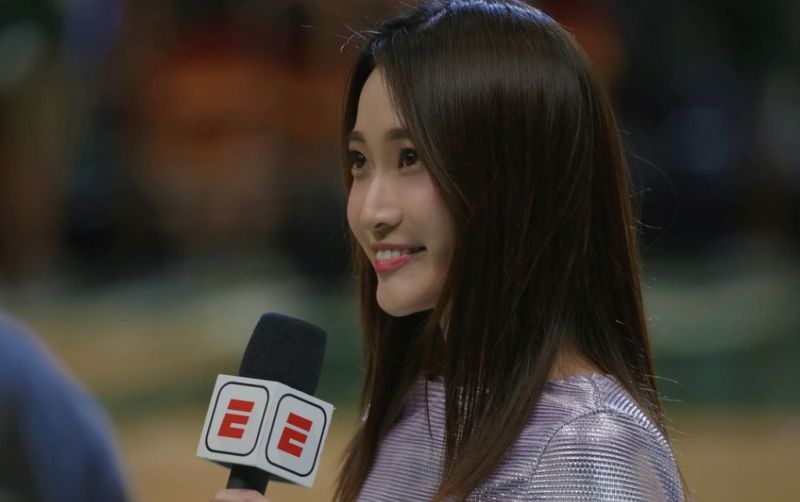 ▲ESPN場邊記者孟超。（圖／取自孟超IG)