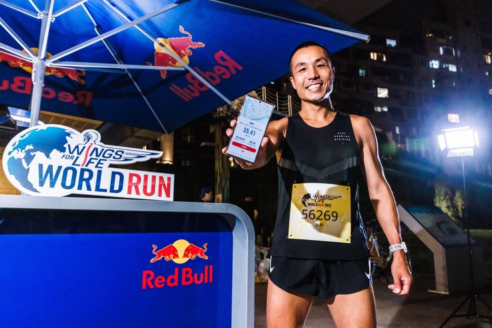 ▲全球16萬人不論白天黑夜、艷陽或是雨天，在5月8日這天只有一個共同的目標，要一起為了不能跑的人而跑 。（Red Bull提供）