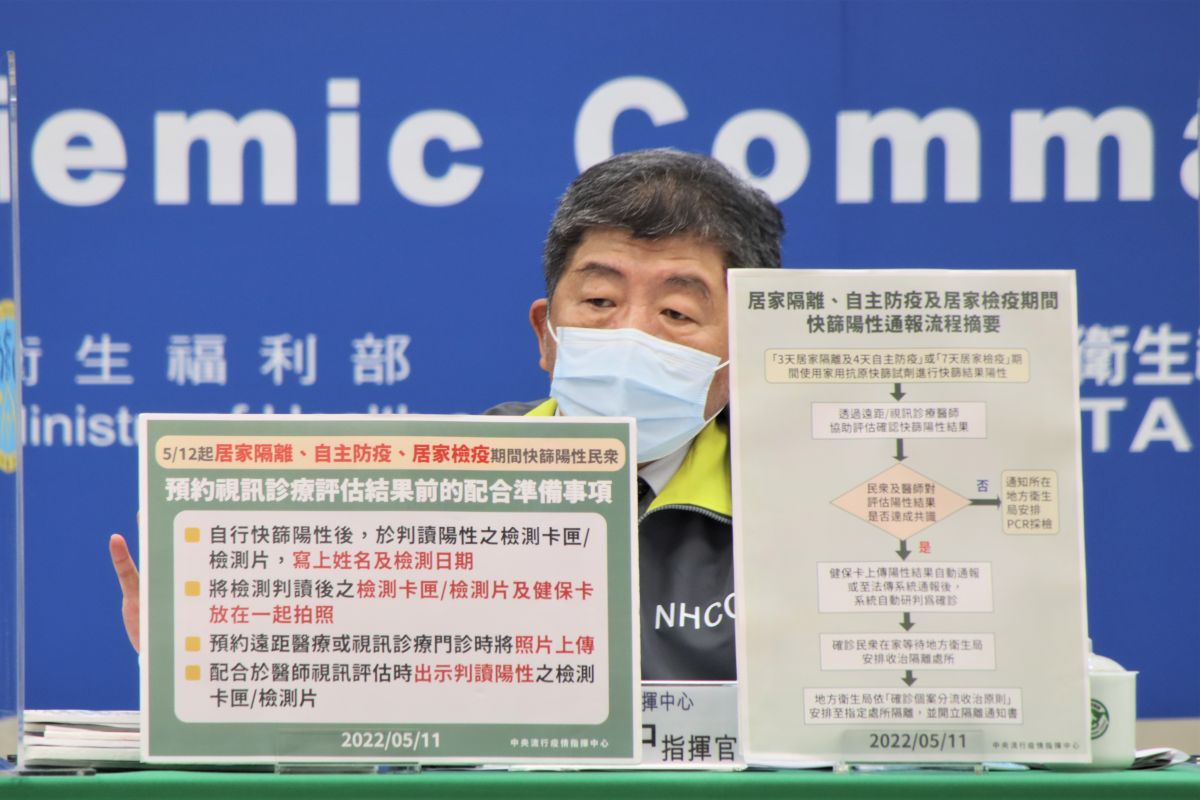 ▲快篩陽=確診恐造假詐保！陳時中：那是保險業的事。（圖／CDC提供）