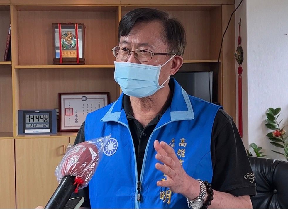 ▲國民黨高雄市黨部主委許福明（如圖）希望議員賴文德能繼續代表黨出戰。（圖／國民黨高雄市黨部提供）