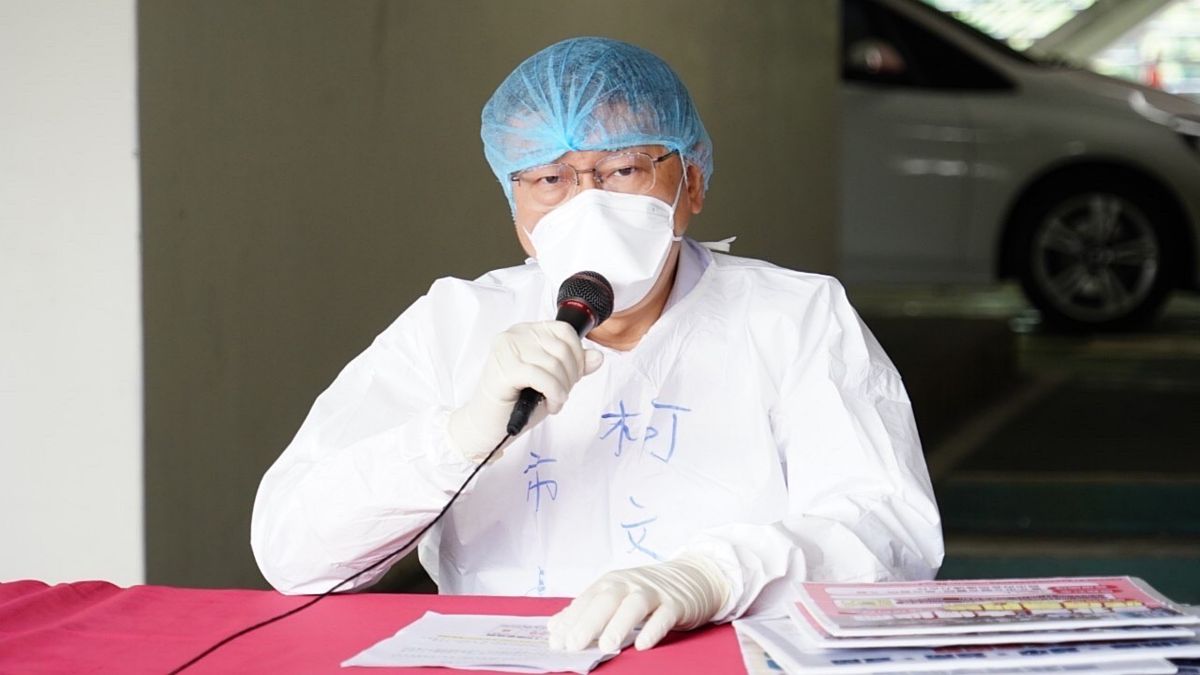 ▲針對台北市11日的確診數比前一天低，台北市長柯文哲受訪時直言他不相信，並表示數字一定有黑數。（圖／台北市政府提供）