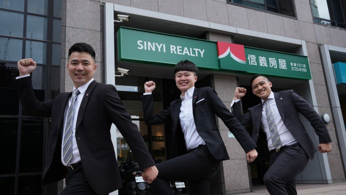 ▲信義房屋運動好手，左起為吳承憲、王卉榆、吳秉諦。（圖／NOWnews資料照片）