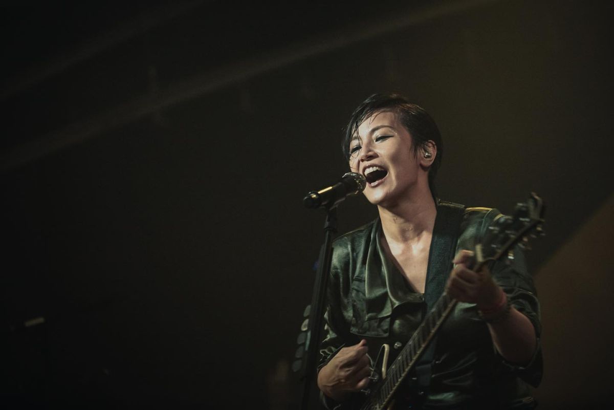 ▲何韻詩與612基金信託人等5人，因違反香港國安法遭逮捕。（圖／翻攝何韻詩臉書）