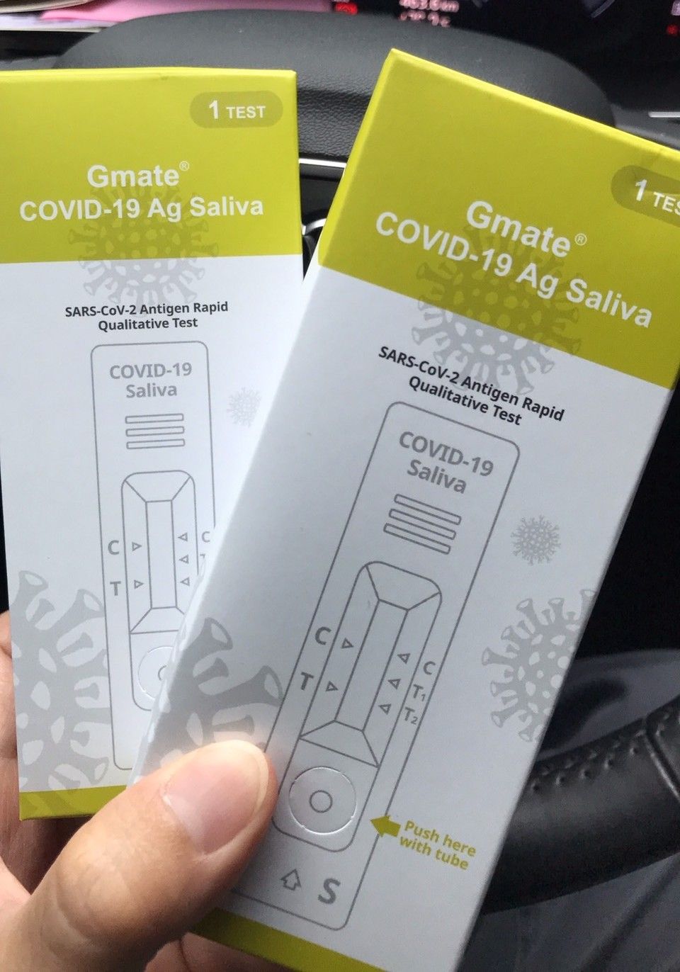 ▲國民黨立法院黨團指出，「福吉美」測不出正在本土流行的Omicron變異株，對此，陳時中回應，CT值24以下都驗的出來。（圖／民眾提供）