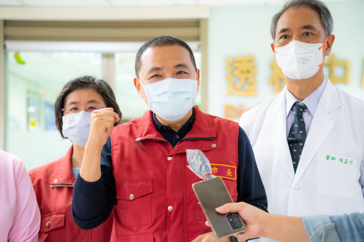 ▲新北市長侯友宜指出，每天都在第一線傾聽人民的聲音，了解人民的痛苦，絕對不是總統說的那一回事。（圖／新北市政府提供）