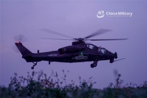 武直10跨越海峽中線　解密中國版阿帕契直升機
