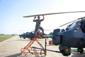 ▲武直10攻擊直升機為共軍第一款專職反裝甲任務的攻擊直升機。(圖/中國國防部) ▲武直10攻擊直升機為共軍第一款專職反裝甲任務的攻擊直升機。(圖/中國國防部)