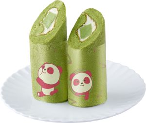 抹茶奶凍竹子捲,售價99元。(圖/官方提供) ▲ 抹茶奶凍竹子捲,售價99元。(圖/官方提供)