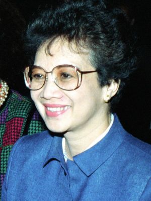 ▲菲律賓首位女總統柯拉蓉（圖／維基百科／Airman Gerald B. Johnson）