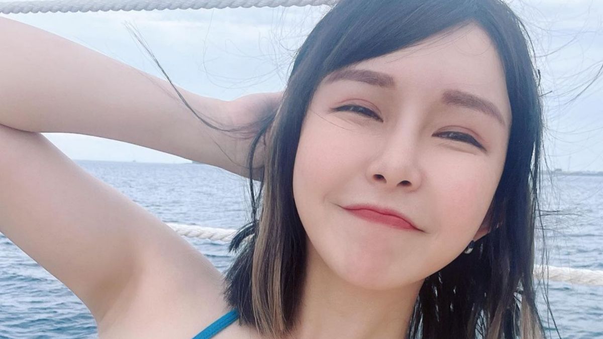 ▲阿樂日前到澎湖拍攝外景節目，一張性感的自拍，讓所有人陷入瘋狂。（圖／阿樂IG)