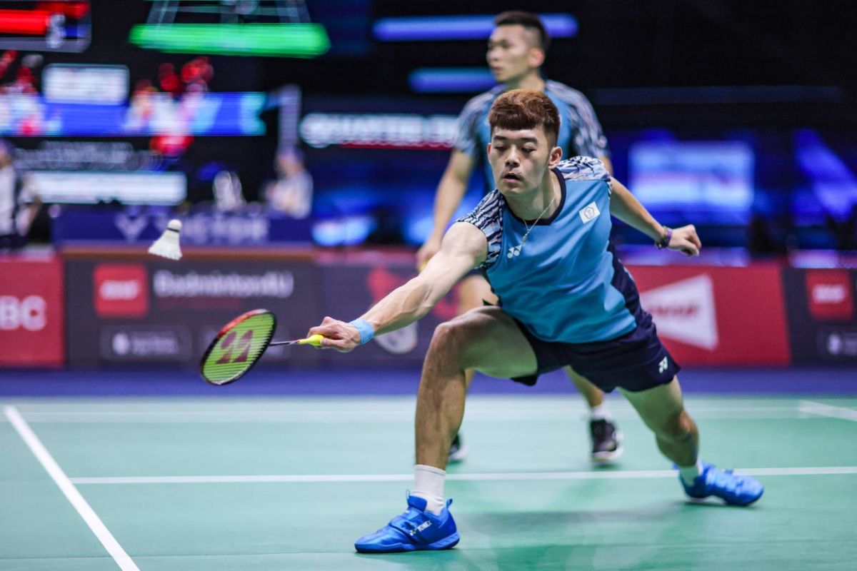 ▲我國黃金男雙「麟洋配」王齊麟／李洋在2023超級750系列的日本公開賽奪冠。（圖／Badminton photo提供）