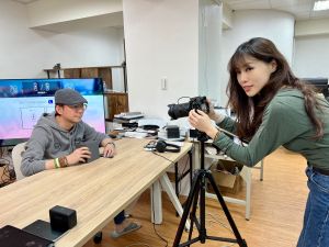 Tim哥、Tim嫂。(圖/記者周淑萍攝) ▲Tim哥、Tim嫂。(圖/記者周淑萍攝)