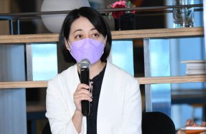 王婉諭 ▲ 時代力量立委王婉諭出席跨世代論壇。林調訓攝