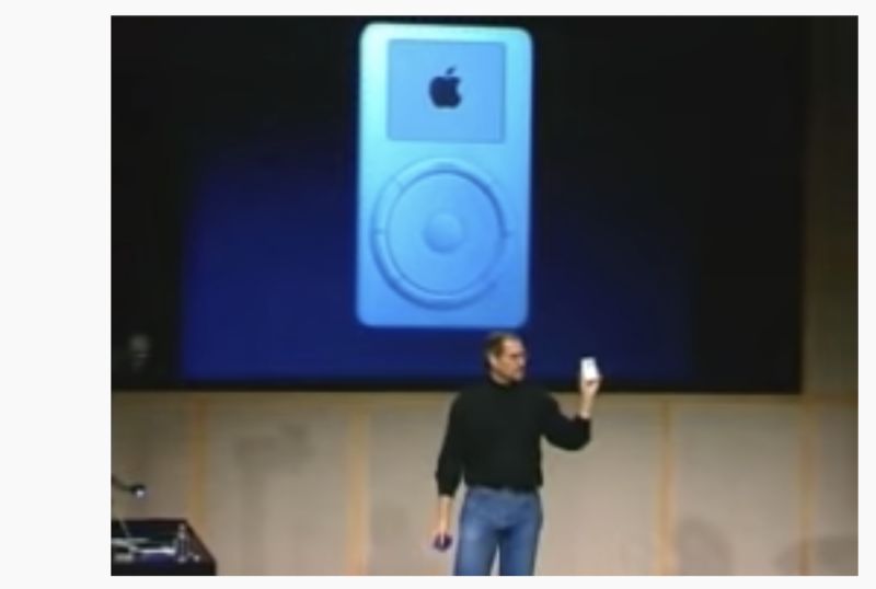 ▲2001年由蘋果創辦人賈伯斯發表首款iPod，在21年後，蘋果官方正式宣佈iPod 將走入歷史。(圖/翻攝網路)