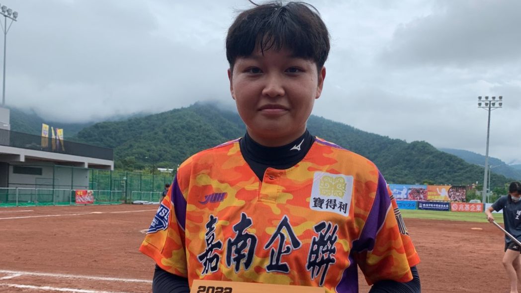 ▲陳靖瑜完封兆基穿山甲埔里首勝開張。（圖／壘協提供）