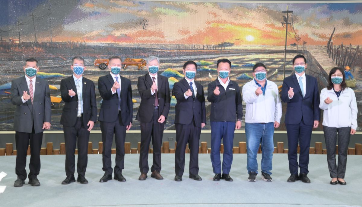 ▲台灣港務公司高雄港務分公司舉行布袋港旅客服務中心啟用，提供更舒適及友善的旅運空間。(圖／記者黃守作攝，2022.05.16)