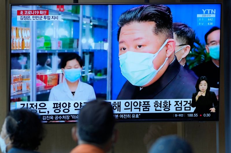 ▲北韓聲稱境內首度爆發COVID-19（2019冠狀病毒疾病）疫情，是始於人民在南韓邊界附近接觸「外國物品」，顯然將重創國內的疫情歸咎於南韓。（圖／美聯社／達志影像）