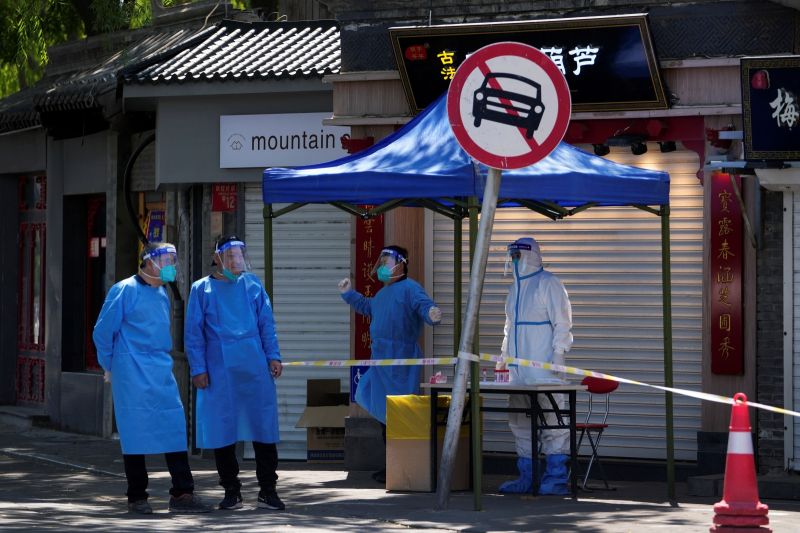 中國疫情升溫　上海部分區域11日起再核酸檢測