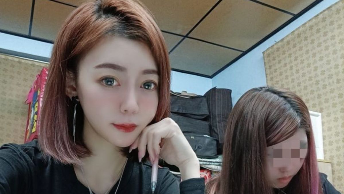 ▲長瀨昆妮穿辣妹裝上日文家教。（圖／JP/TW臉書）