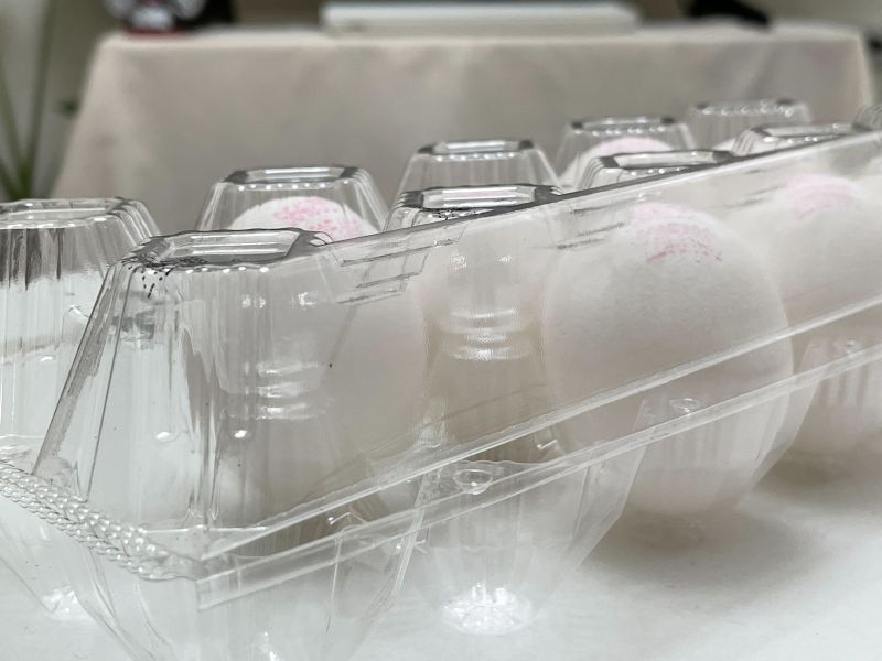 ▲今（19）日台北市蛋商公會宣布，自明（20）日起，蛋價將再調漲2元，產地價每台斤來到42.5元。（圖／記者郭佩蓉攝）