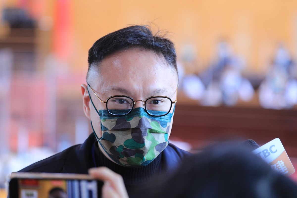 ▲台中市新聞局長鄭照新21天「關好關滿」後，瘦了3公斤。（圖／台中市政府提供，2022.05.18）