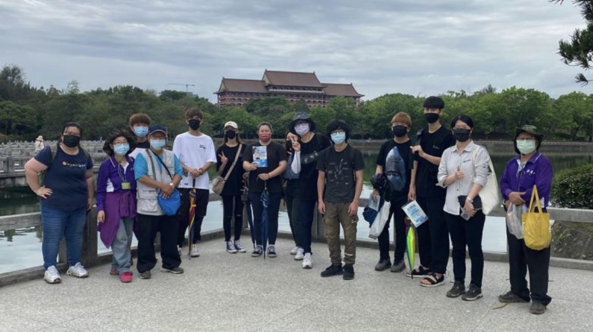 ▲外籍師生前往澄清湖風景區體會環境教育。（圖／澄清湖園區）