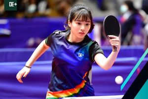 張琬清於111年全大運會,獲得女子單打銅牌。(圖/《DE+ 桌球新潮流》授權) ▲張琬清於111年全大運會,獲得女子單打銅牌。(圖/《DE+ 桌球新潮流》授權)