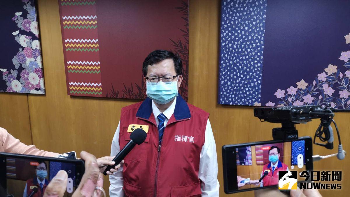 ▲鄭文燦表示，基本上對桃園是好事，不同政黨陸續產生候選人，民進黨也一定會推出最好最強的候選人。（圖／記者李春台攝，2022.05.18）