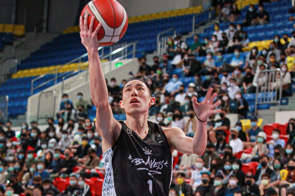 ▲林書緯切入上籃。（圖／葉政勳攝）