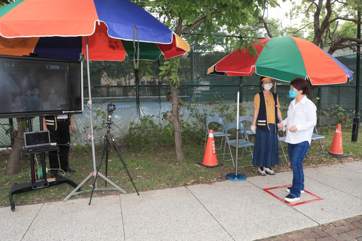 ▲台中考區均配置遠紅外線熱像儀(圖／市政府提供2022.5.19)