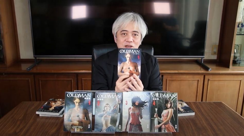 ▲溫哥華漫畫藝術節今年以虛實並行方式，自即日起展出至5月22日，台灣漫畫家常勝向觀眾分享《奧德曼》的神秘故事及創作秘辛。（圖／翻攝自《奧德曼》線上展示影片）