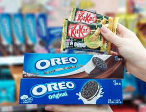 ▲萊爾富上百款零食、巧克力推出5折起,OREO餅乾、雀巢奇巧抹茶威化皆買一送一。(圖/業者提供) ▲萊爾富上百款零食、巧克力推出5折起,OREO餅乾、雀巢奇巧抹茶威化皆買一送一。(圖/業者提供)