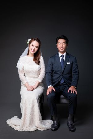 ▲張齡予結婚。(圖/翻攝張齡予臉書) ▲張齡予結婚。(圖/翻攝張齡予臉書)