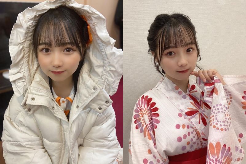 ▲池本栞超Q童顏讓人以為未成年。（圖／翻攝池本栞IG）