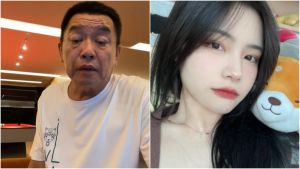 廖老大對女婿唯一的條件就是,不能有負債。(圖/截取自廖芸IG、廖老大FB直播) ▲廖老大對女婿唯一的條件就是,不能有負債。(圖/截取自廖芸IG、廖老大FB直播)
