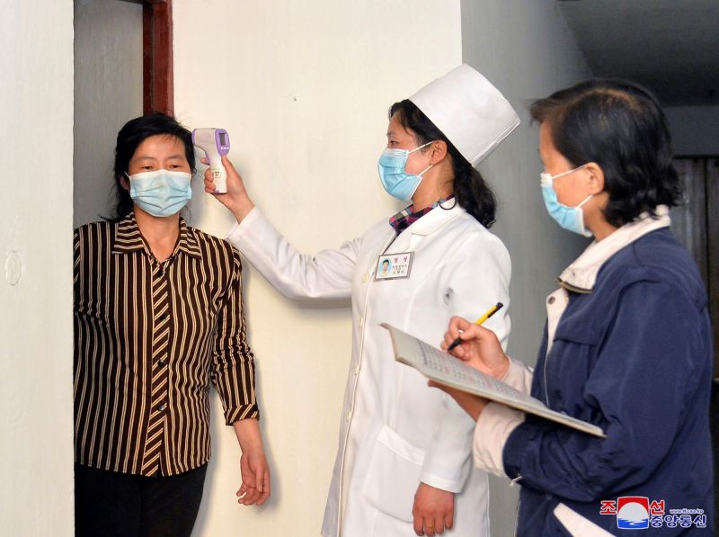 ▲北韓已連續5天單日新增發燒病患都破20萬，顯示新冠疫情嚴峻。（圖／美聯社／達志影像）
