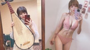 ▲琵琶女神丘涵,比基尼太凶猛。(圖/丘涵IG) ▲琵琶女神丘涵,比基尼太凶猛。(圖/丘涵IG)