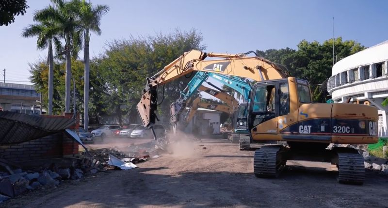 ▲台中市肉品市場將改建為「豬事圓滿」公園，今天上午工地發生有工人疑誤觸高壓電意外。（示意圖／翻攝自台中市政府建設局臉書）