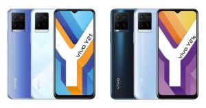 ▲去年十月上市的vivo Y21，目前通路價格降至3500元左右，重回全台手機銷售排行榜。（圖／業者提供）