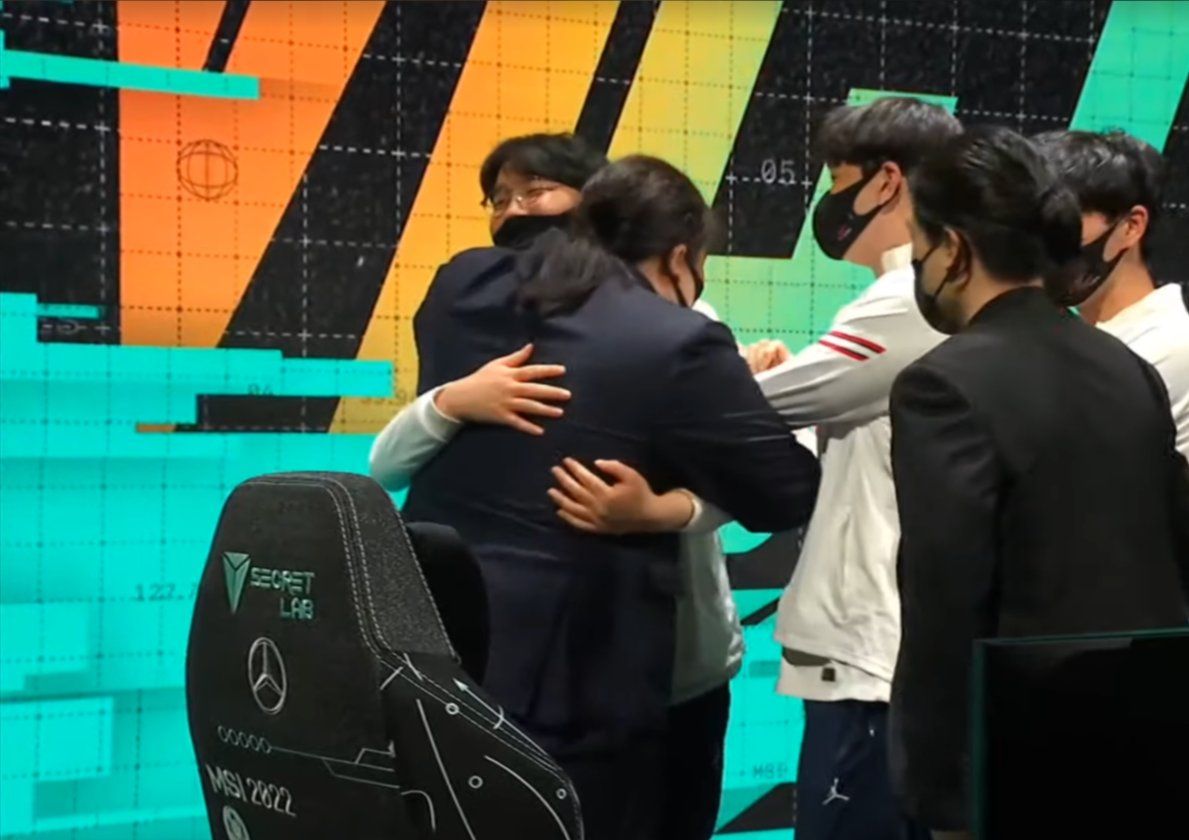 ▲PSG爆冷擊敗G2。（圖／取自PSG TALON #MSI2022推特）