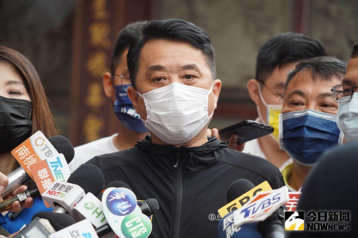 ▲魯明哲表示，我不清楚最後的結果，但還是希望解決歧異，最終能團結合作，有機會讓桃園更好。（圖／記者李春台攝，2022.05.23）