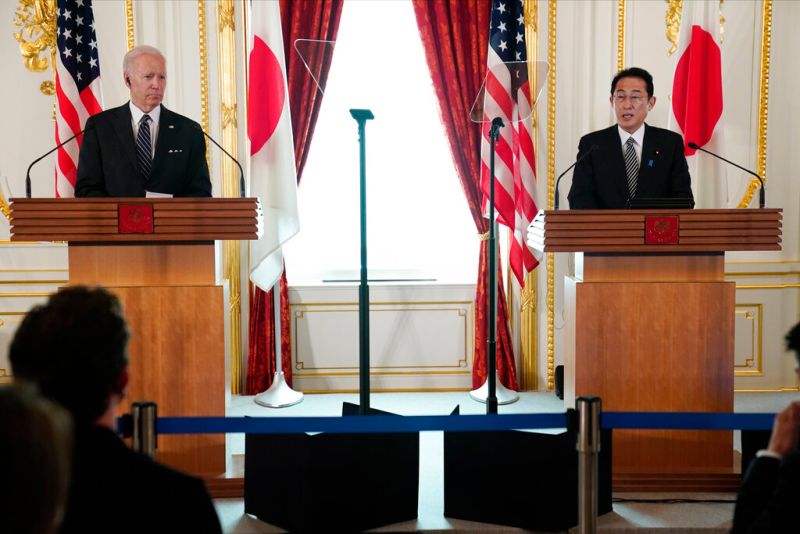 ▲拜登表明支持日本在安全理事會進行改革時，擔任常任理事國的角色。（圖／美聯社／達志影像）