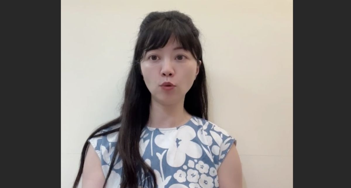 ▲立委高嘉瑜指遭坐在她旁邊的立委邱志偉感染確診，但隨後又表示是「開玩笑的」。（圖／高嘉瑜辦公室提供）